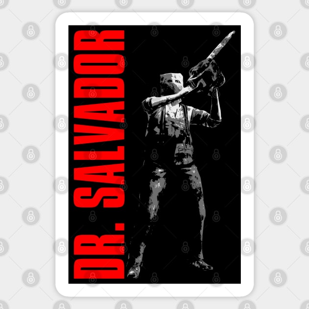 Dr Salvador PS2 Sticker by Power Up Prints